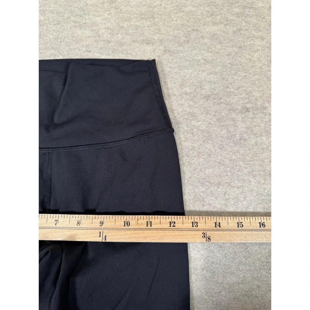 Lululemon Leggings‎ Womens 2 Black High Rise Cropped Yoga Athletic Gym Tight